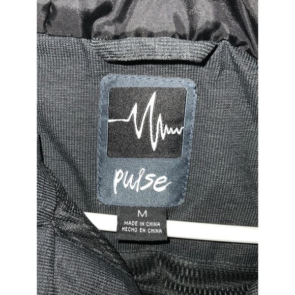 Pulse Women's Medium Gray Ski Snow Jacket with Fur Hood - Picture 3 of 4